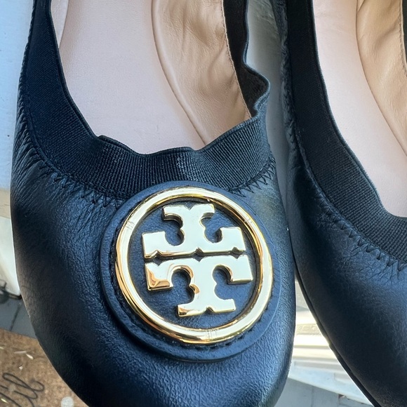 Tory Burch Black Ballet Flats - Picture 10 of 17